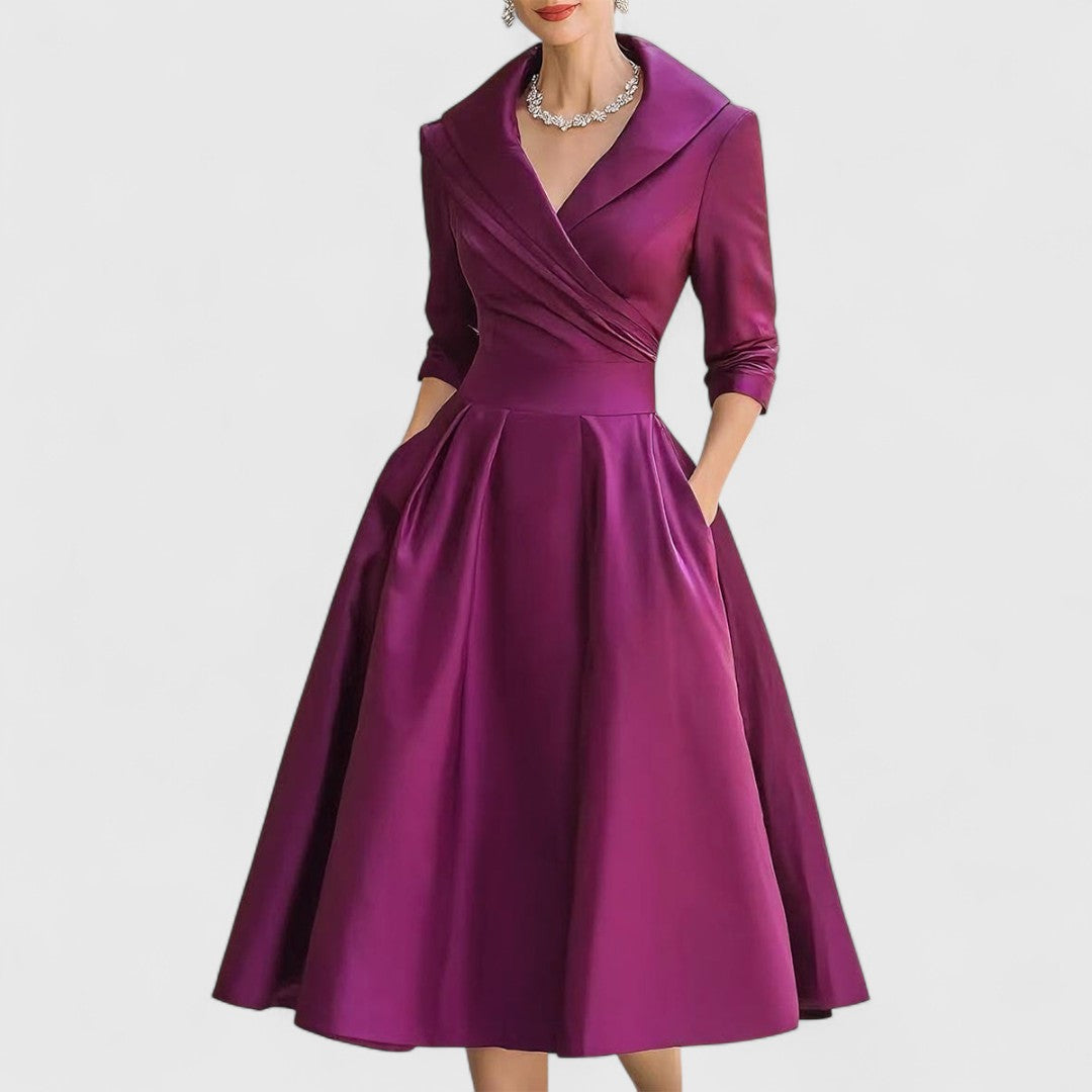 Nicoletta - Elegantes Midi-Kleid