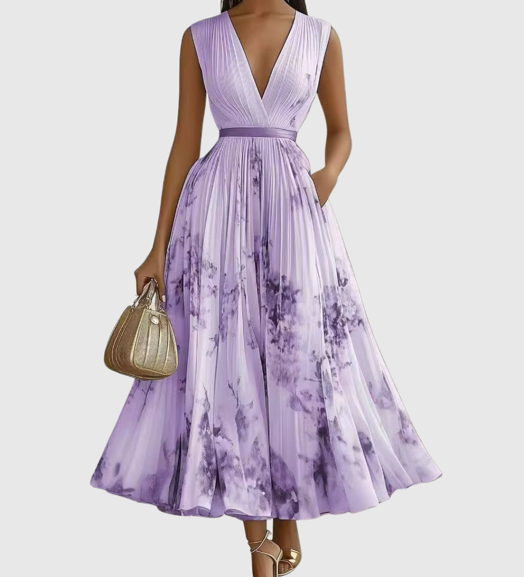 Regula - Elegantes Maxikleid mit Falten