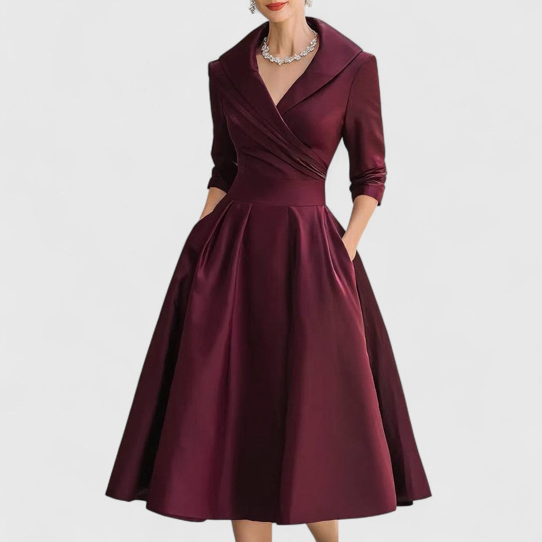 Nicoletta - Elegantes Midi-Kleid