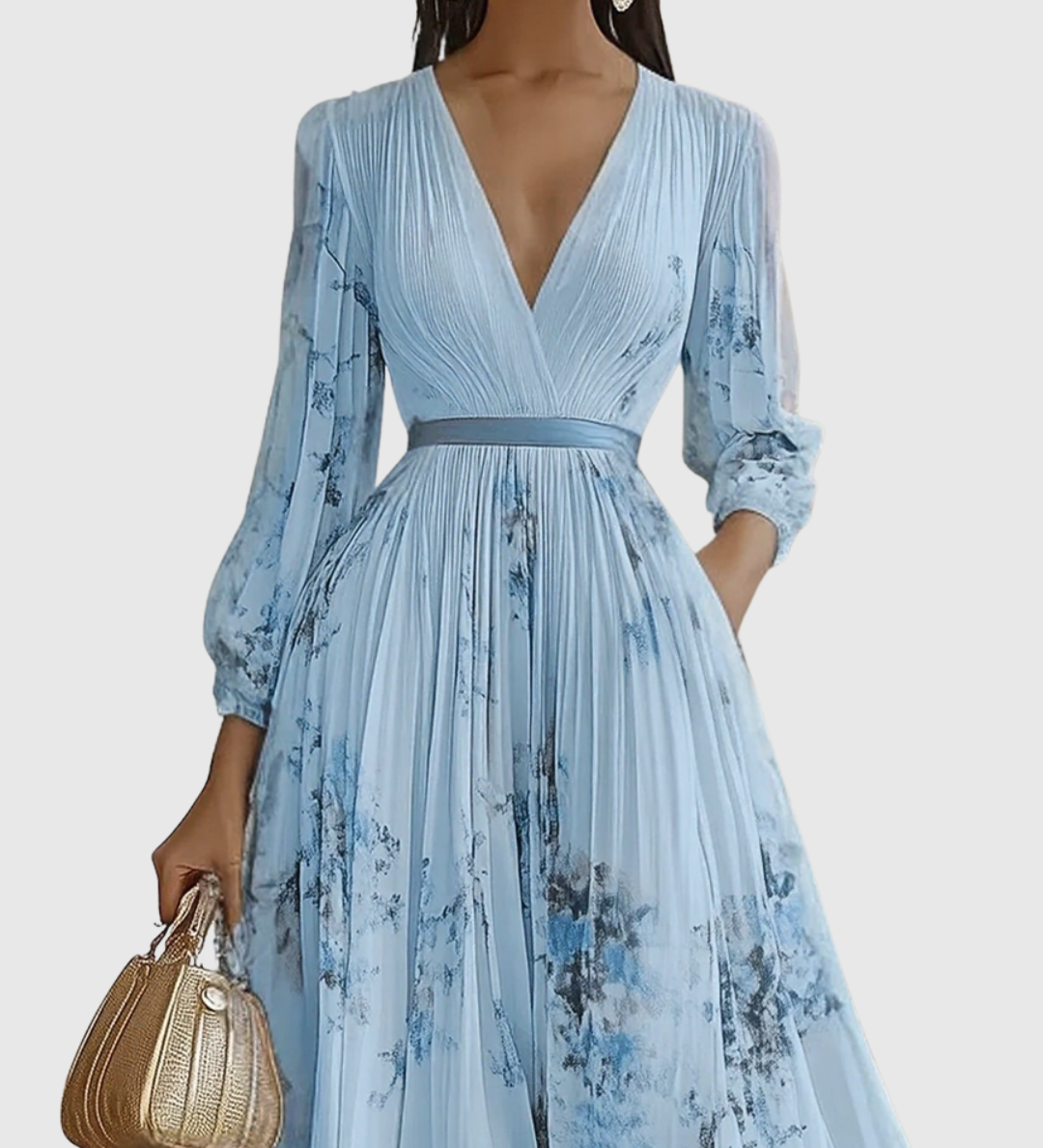 Regula - Elegantes Maxikleid mit Falten