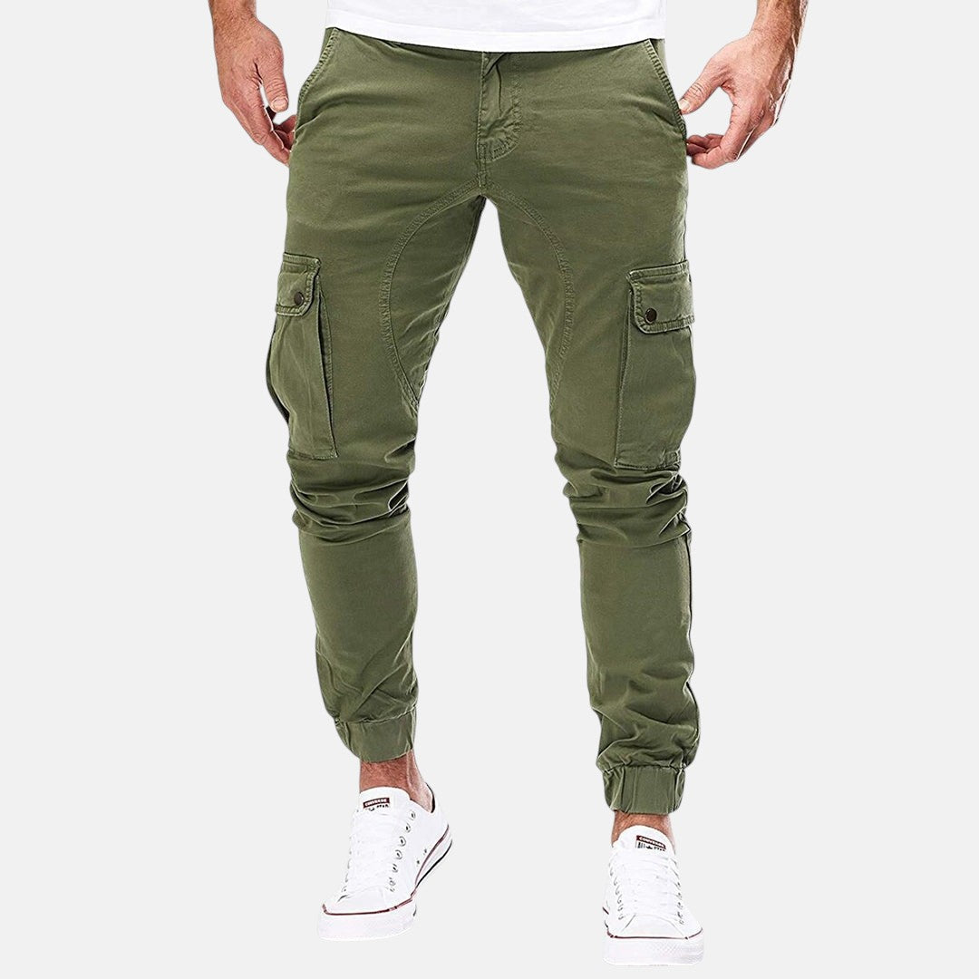 Benjamin | Enganliegende Cargo-Hosen