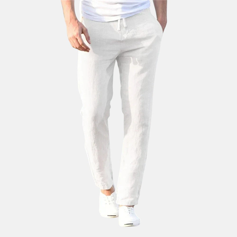 Damian | Atmungsaktive Leinenhose