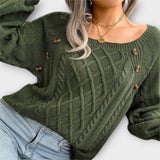 Juliette – Pullover mit Knöpfen