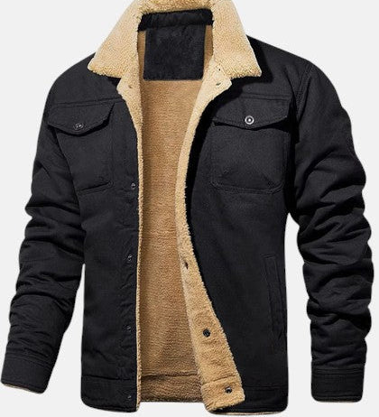 Leo | Gepolsterte Bomberjacke mit Reißverschluss