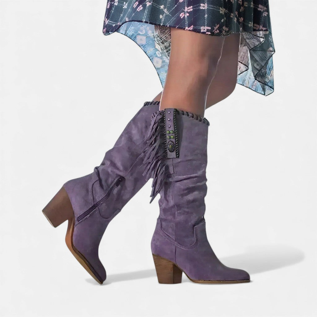 Ursula - Bequeme Leder-Stiefeletten